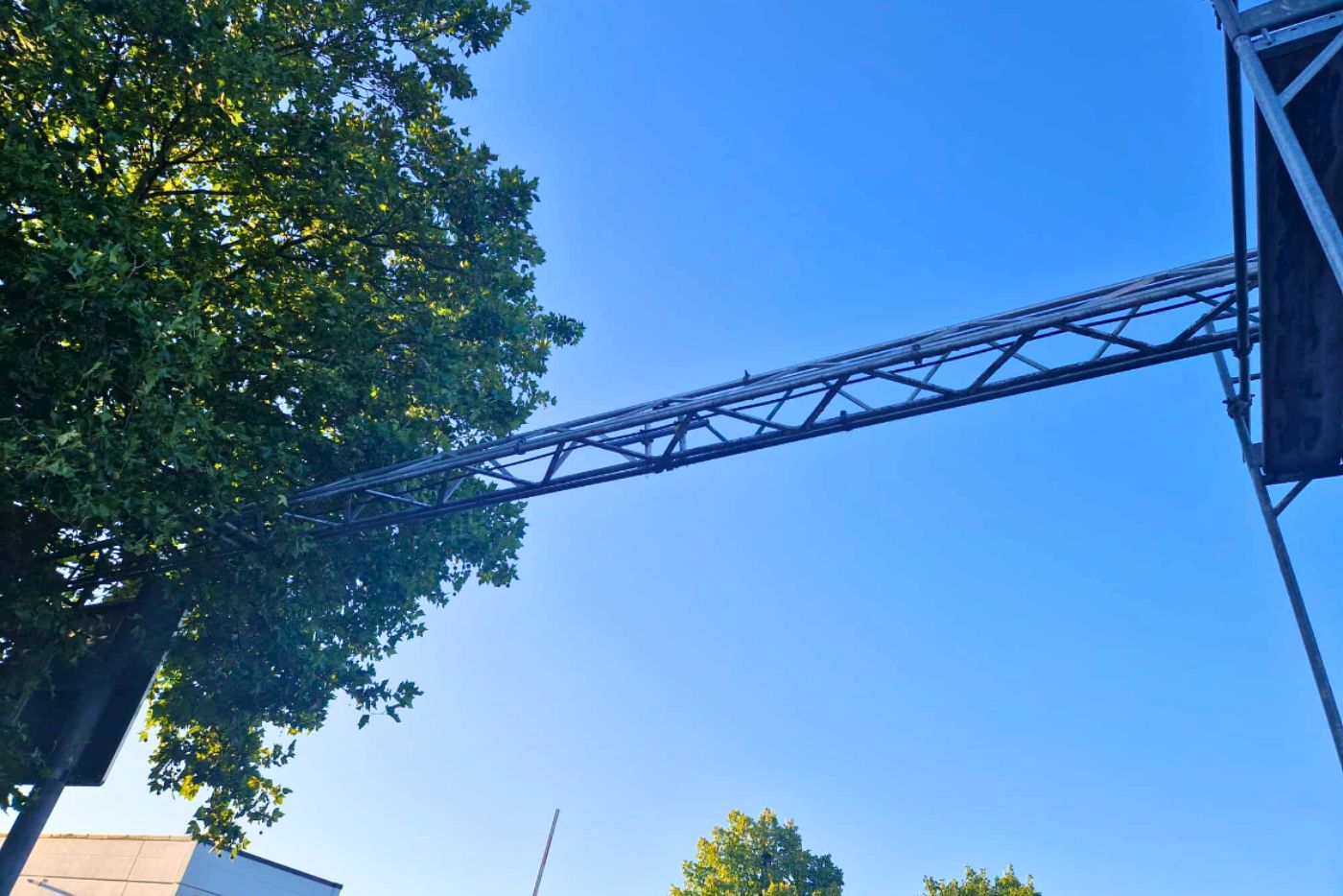 Gerüstbau weber Kabelbrücken